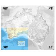 Auslig Australia  - SW Quadrant